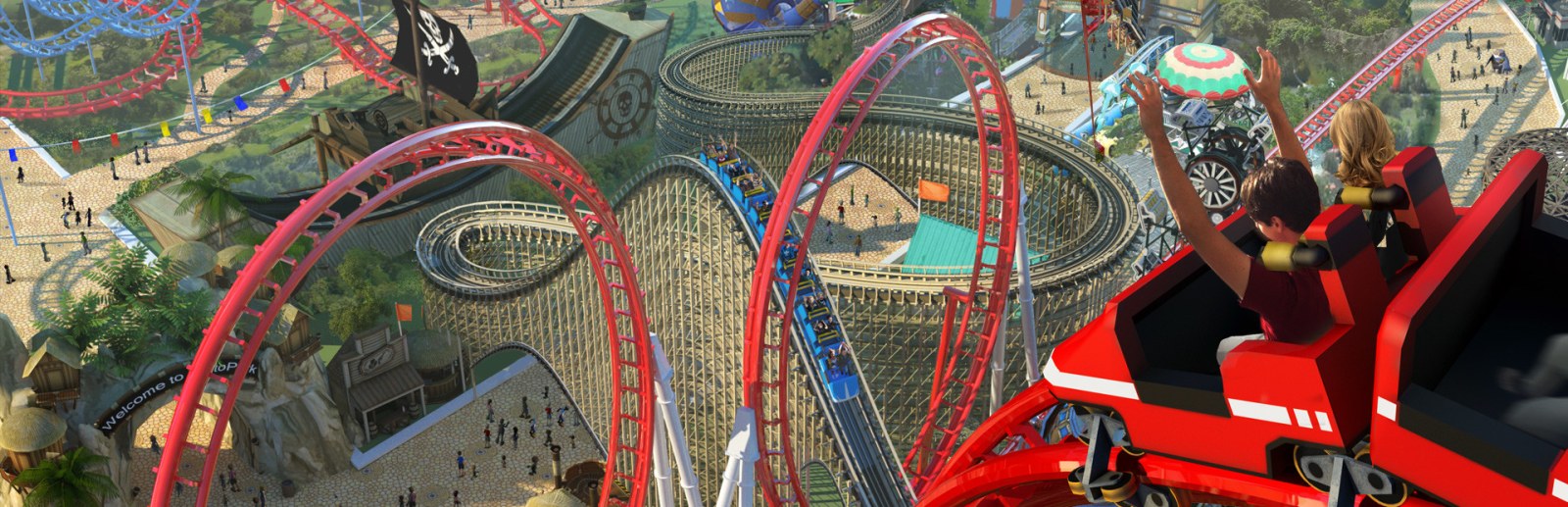 RollerCoaster Tycoon World PC Steam Account
